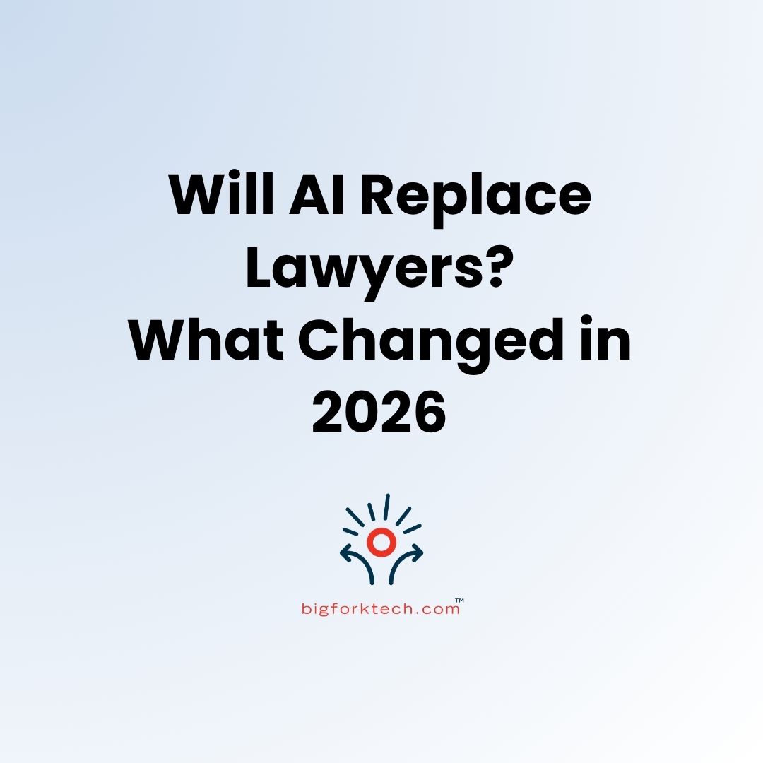 Blog post about "Will AI Replace Lawyers? What Changed in 2026"